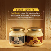 Butter Delight Combo (100ml White Butter + 100ml Yellow Butter)